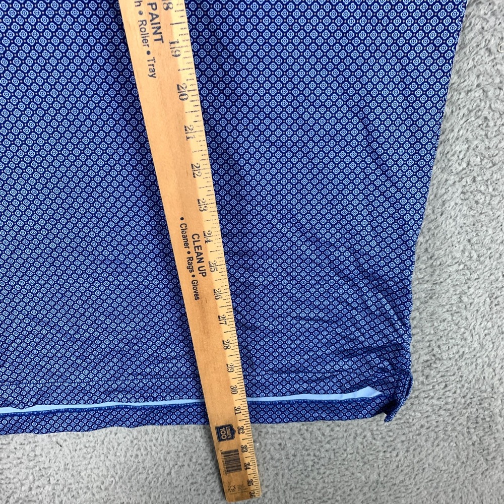 Peter Millar Summer Comfort Yellowstone Polo Men's XL Blue Golf Shirt Brooks - Picture 10 of 12